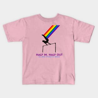 HIHO Logo - transparent, rainbow flag Kids T-Shirt